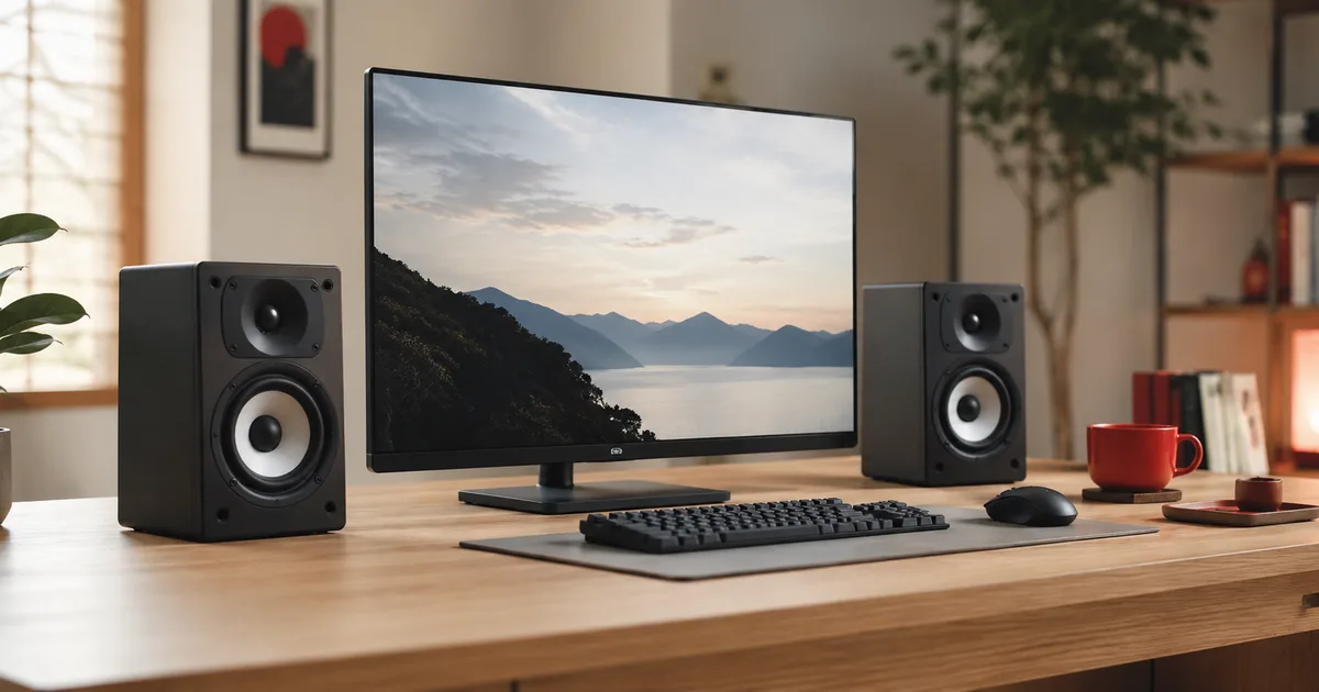 デスクの音響を格上げ!後悔しないPCスピーカーの選び方